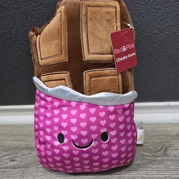 Brown and Pink Stuffed Animal Chocolate Bar - Picture 2 of 7